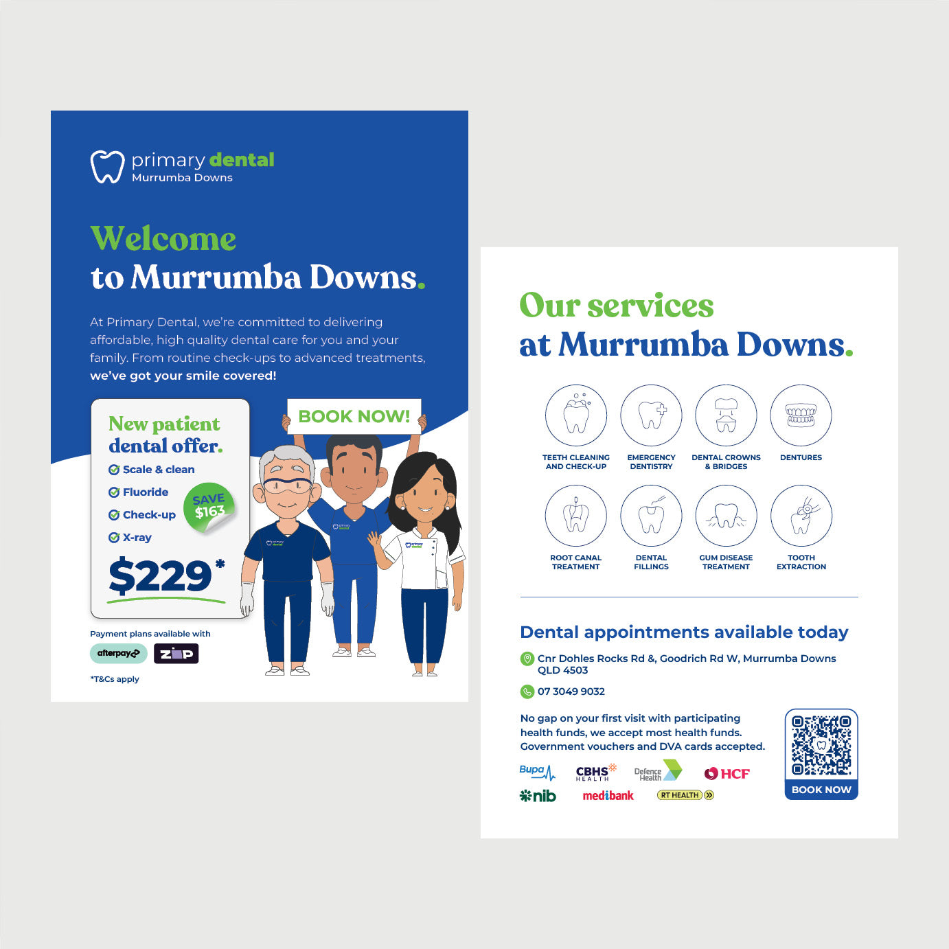Dental Services Flyer (A5) - Murrumba Downs
