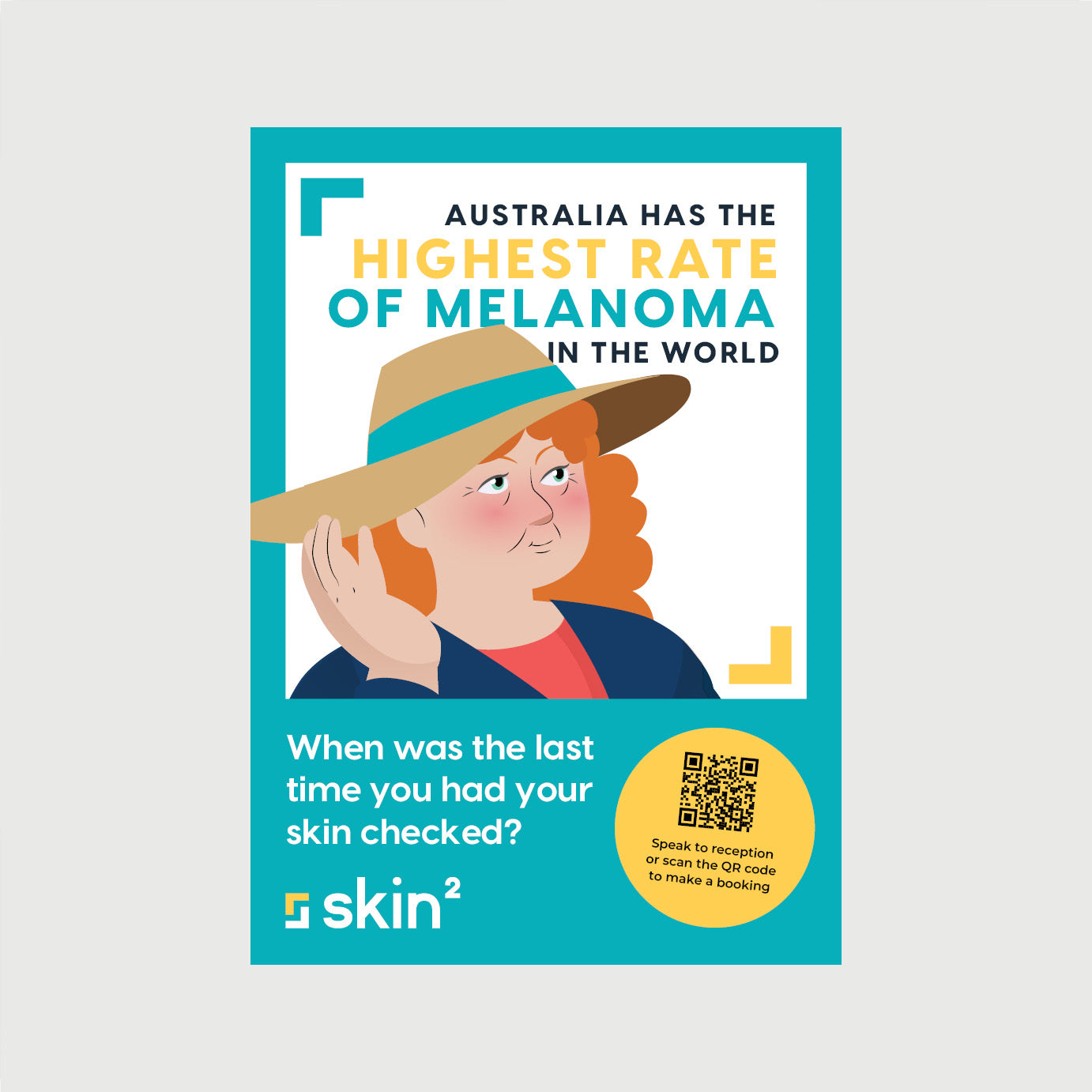 Skin Checked? Poster