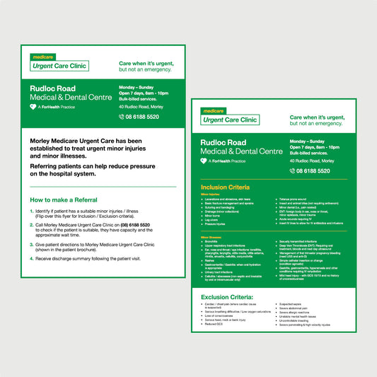 Referral Flyer - Morley
