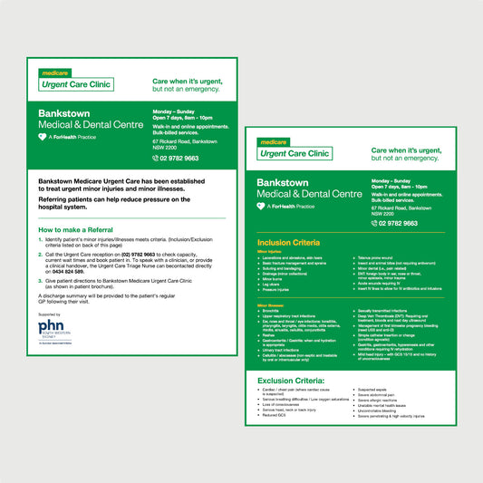 Referral Flyer - Bankstown