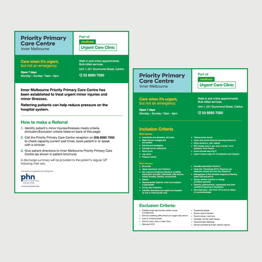 Referral Flyer - Carlton