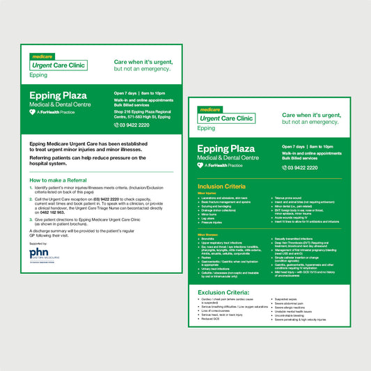 Referral Flyer - Epping Plaza