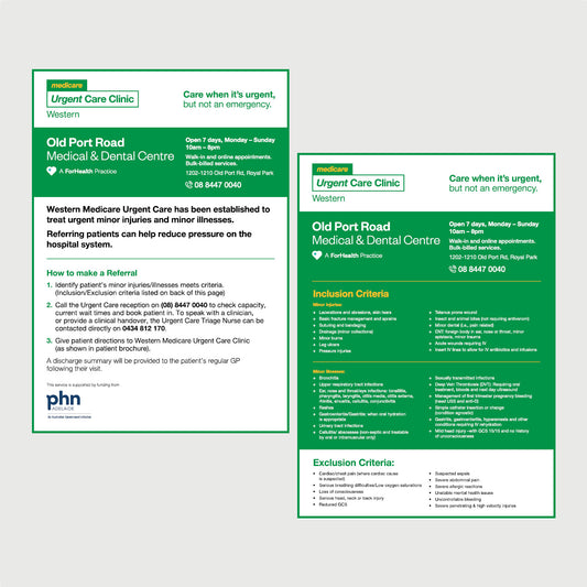Referral Flyer - Royal Park