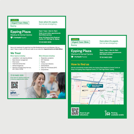 Directional Flyer - Epping Plaza