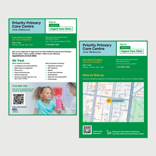 Directional Flyer - Carlton
