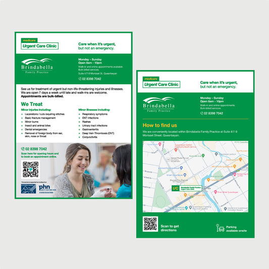 Directional Flyer - Queanbeyan