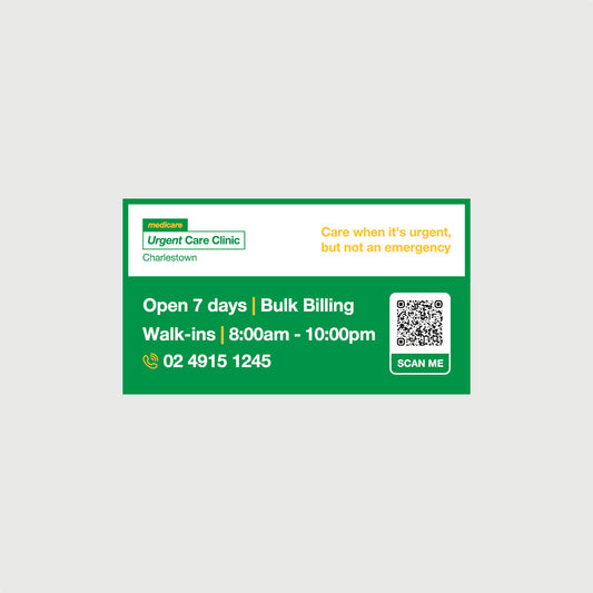 Urgent Care Clinic Magnet - Charlestown