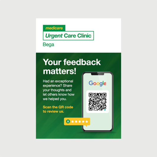 Google Review Poster - Bega