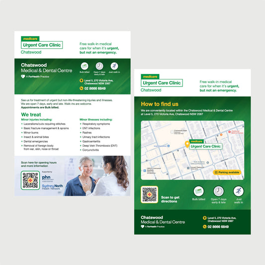 Directional Flyer - Chatswood