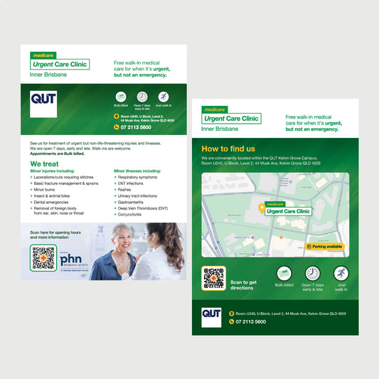 Directional Flyer - Kelvin Grove