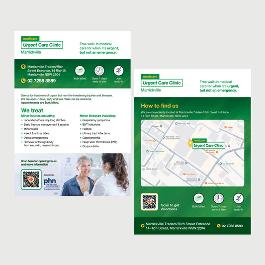 Directional Flyer - Marrickville
