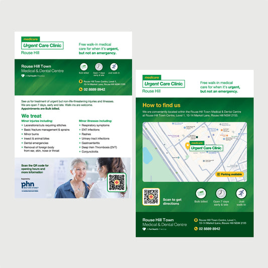 Directional Flyer - Rouse Hill