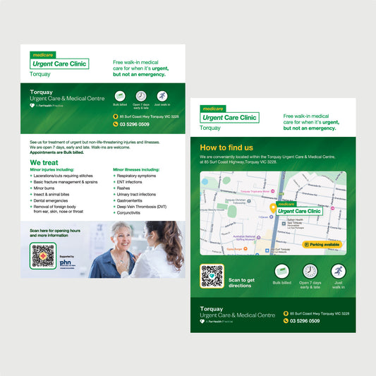 Directional Flyer - Torquay