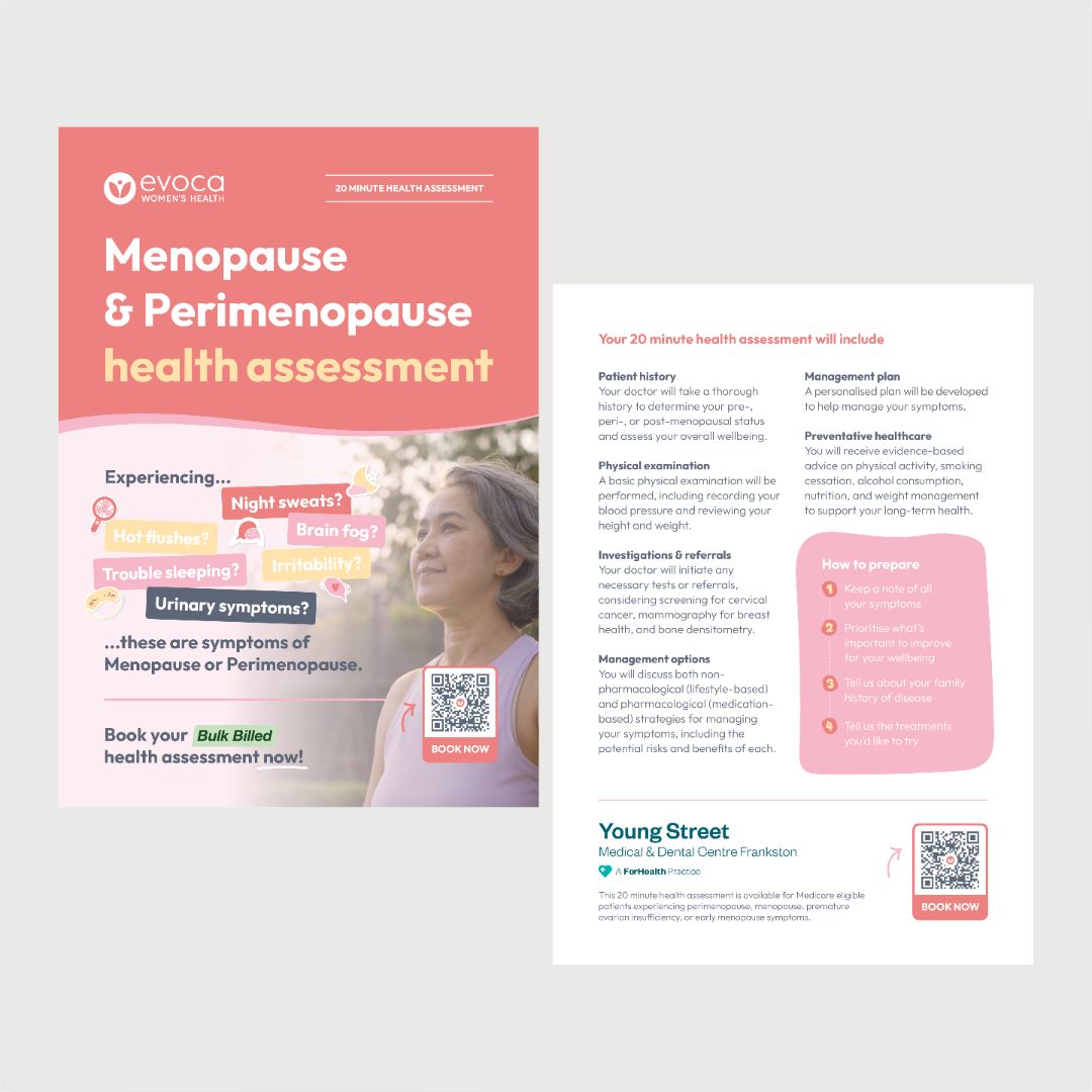 Menopause Flyer (A5) - Frankston