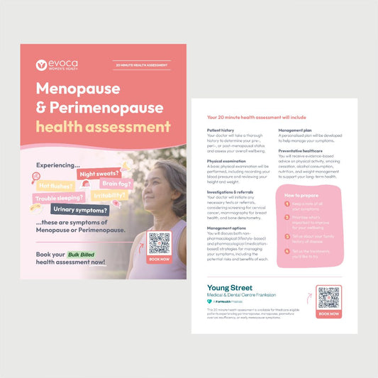 Menopause Flyer (A5) - Frankston