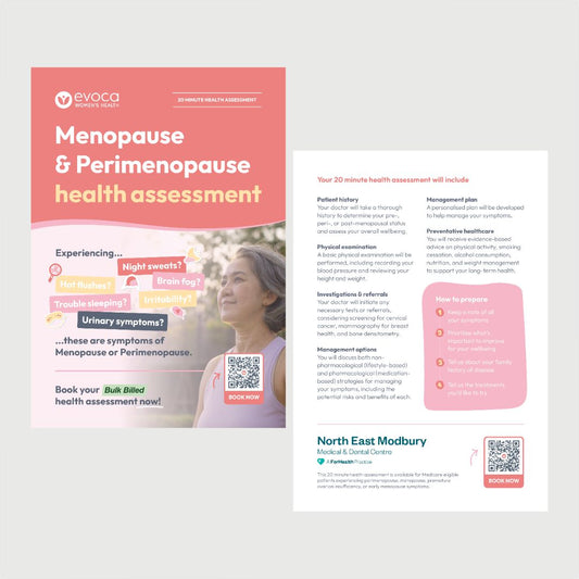 Menopause Flyer (A5) - Modbury