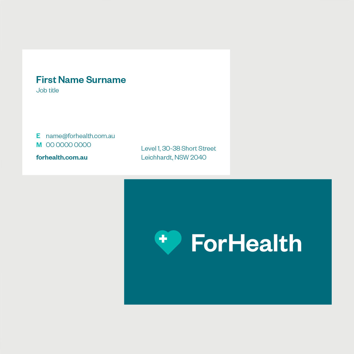 Corporate Business Card - Version 2