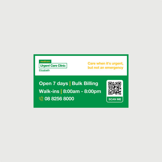 Urgent Care Clinic Magnet - Elizabeth