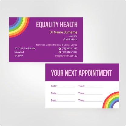 Appointment card - Norwood