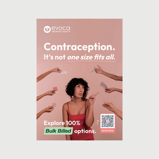 Contraception Bulk Billing Poster (A1)
