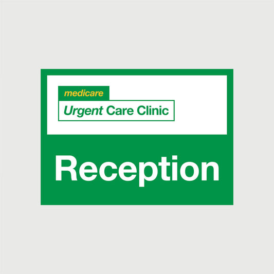 Reception Signage Poster