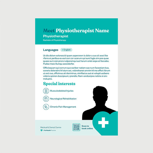 Physiotherapist Poster (A1) - Ballarat