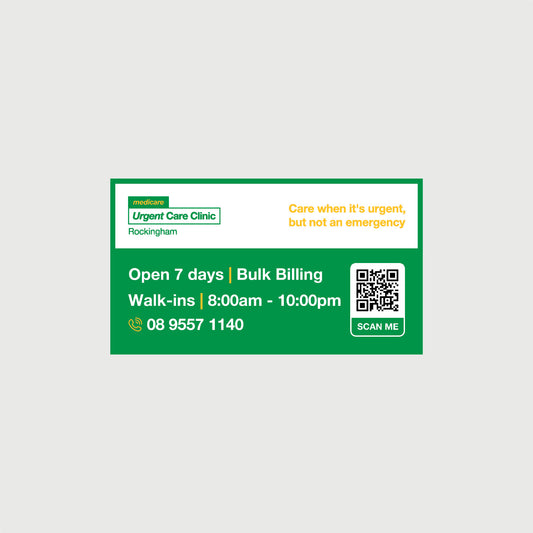 Urgent Care Clinic Magnet - Rockingham
