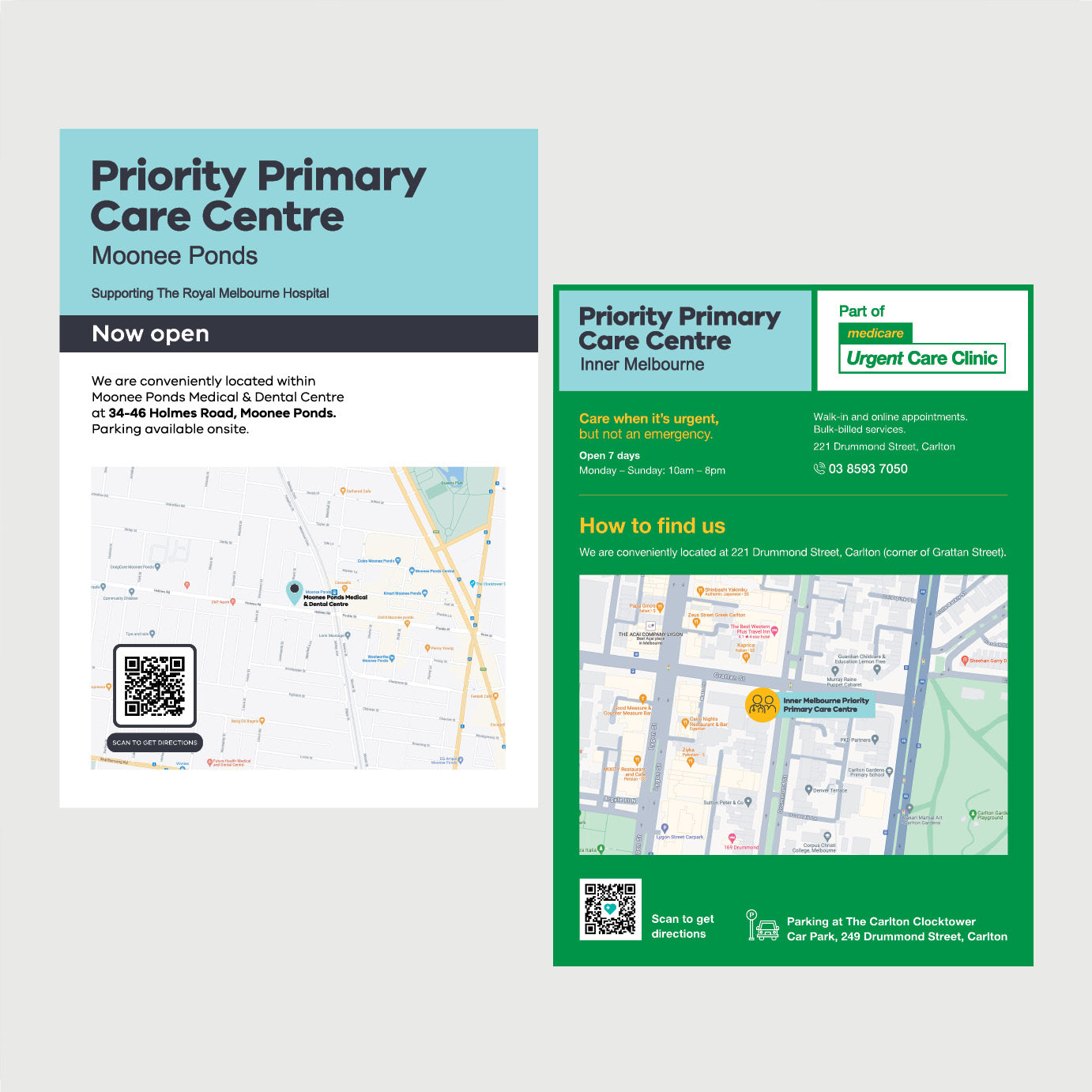 Directional Flyer - Moonee Ponds