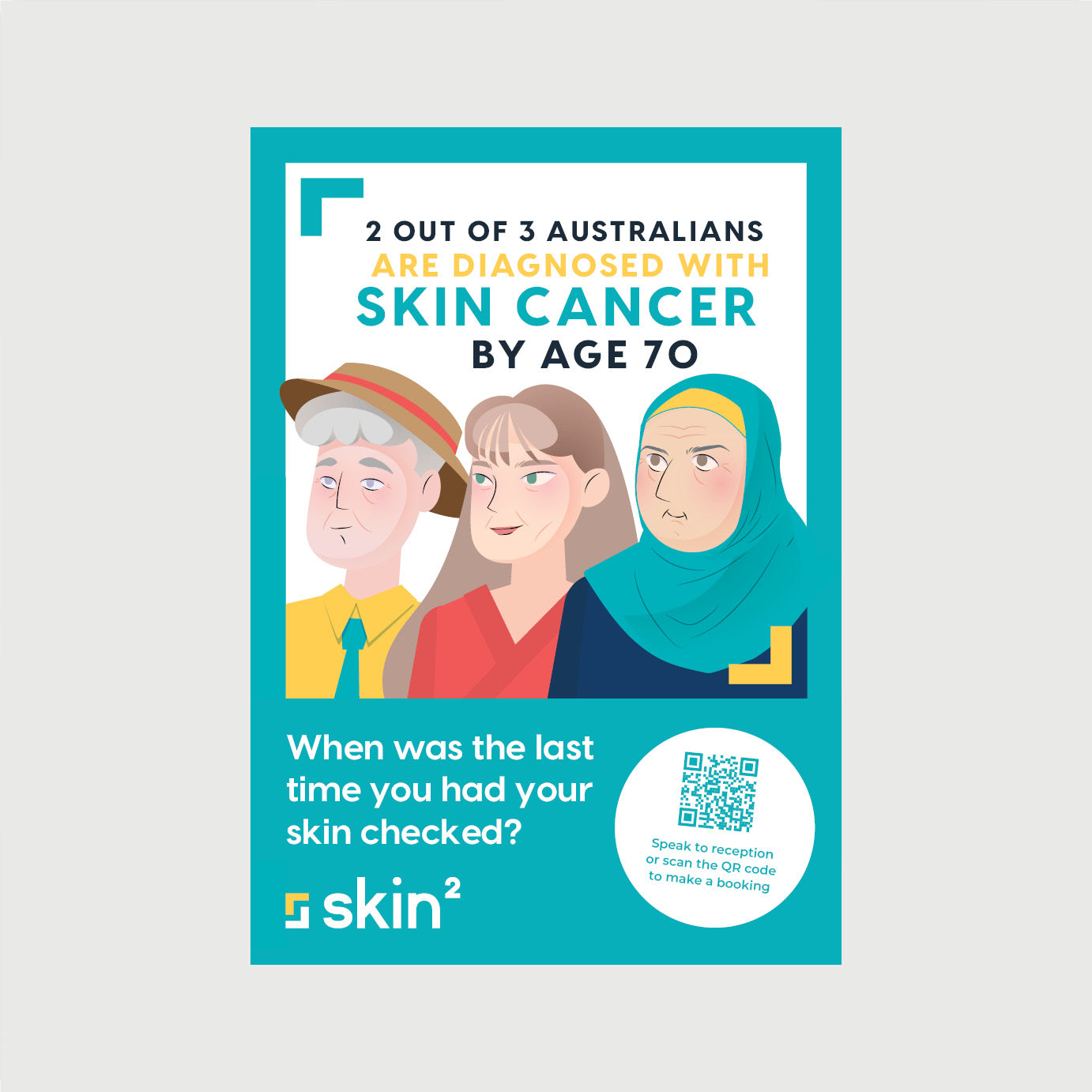 Skin Checked? Poster
