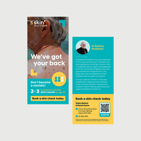 Dapto Skin Check Practitioner DL Flyer  - Dr Rodney McMahon - Dapto