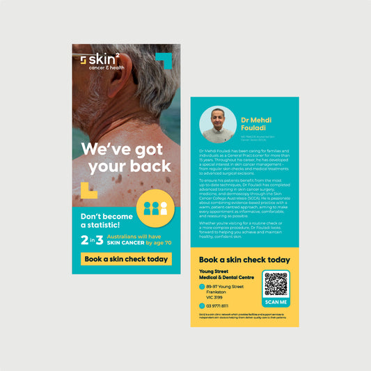 Frankston Skin Check Practitioner DL Flyer  - Dr Mehdi Fouladi - Frankston