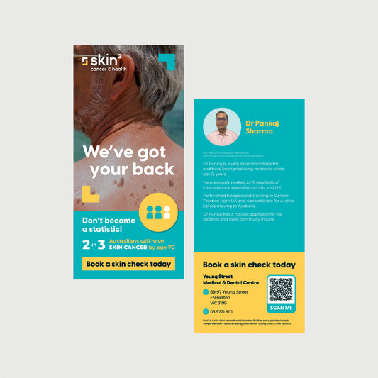 Frankston Skin Check Practitioner DL Flyer  - Dr Pankaj Sharma - Frankston