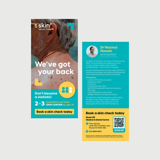 Rouse Hill Skin Check Practitioner DL Flyer  - Dr Nazmul Hossan - Rouse Hill