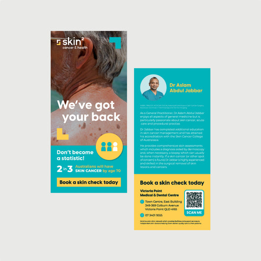 Victoria Point Skin Check Practitioner DL Flyer  - Dr Aslam Abdul Jabbar - Victoria Point