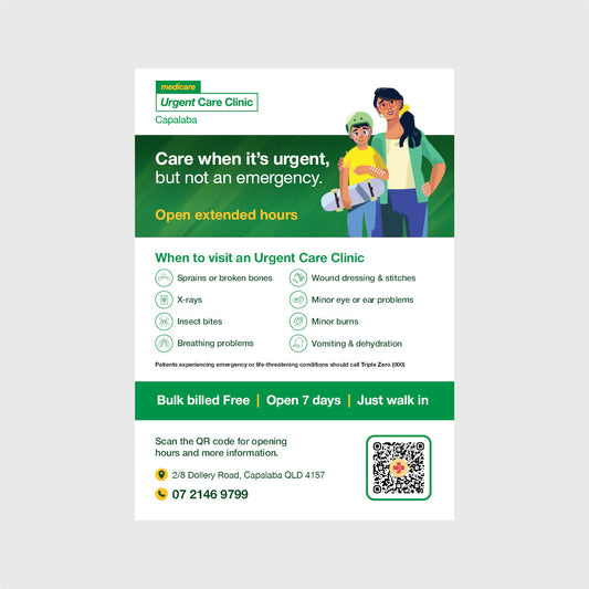ED Poster A4 - Capalaba