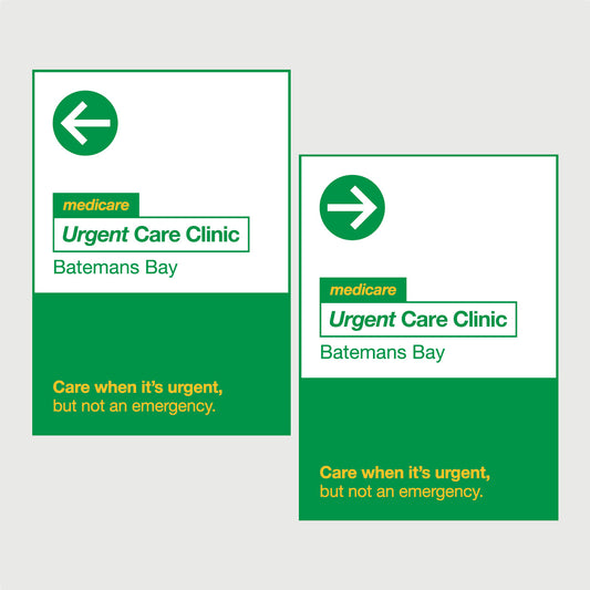 Directional Poster - Batesmans Bay