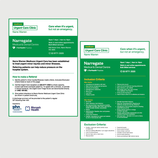 Referral Flyer - Narre Warren