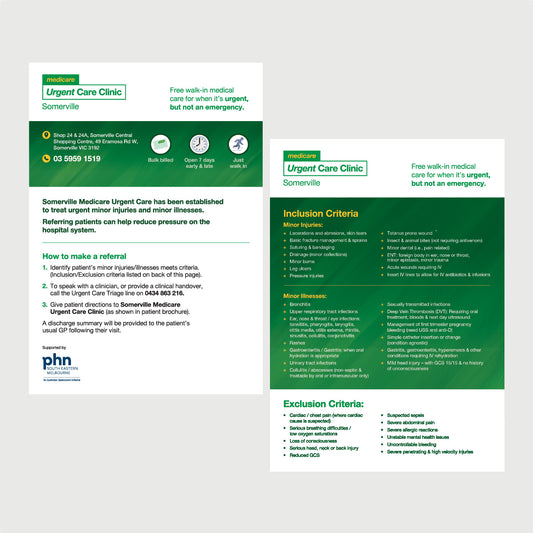 Referral Flyer - Somerville