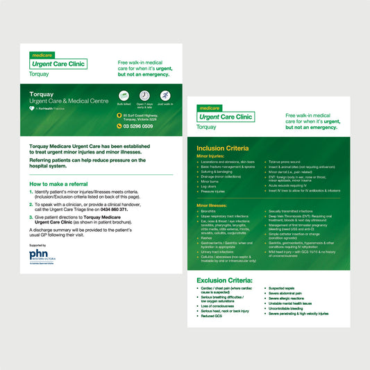 Referral Flyer - Torquay